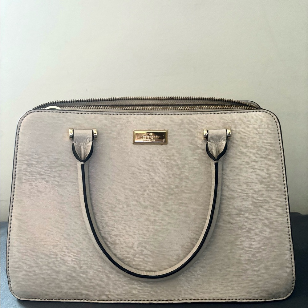 Kate Spade Grey Purse - Picture 3 of 8